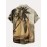 Men's Hawaiian Shirt - Coconut Tree Print, Lightweight and Breathable - Best Sellers